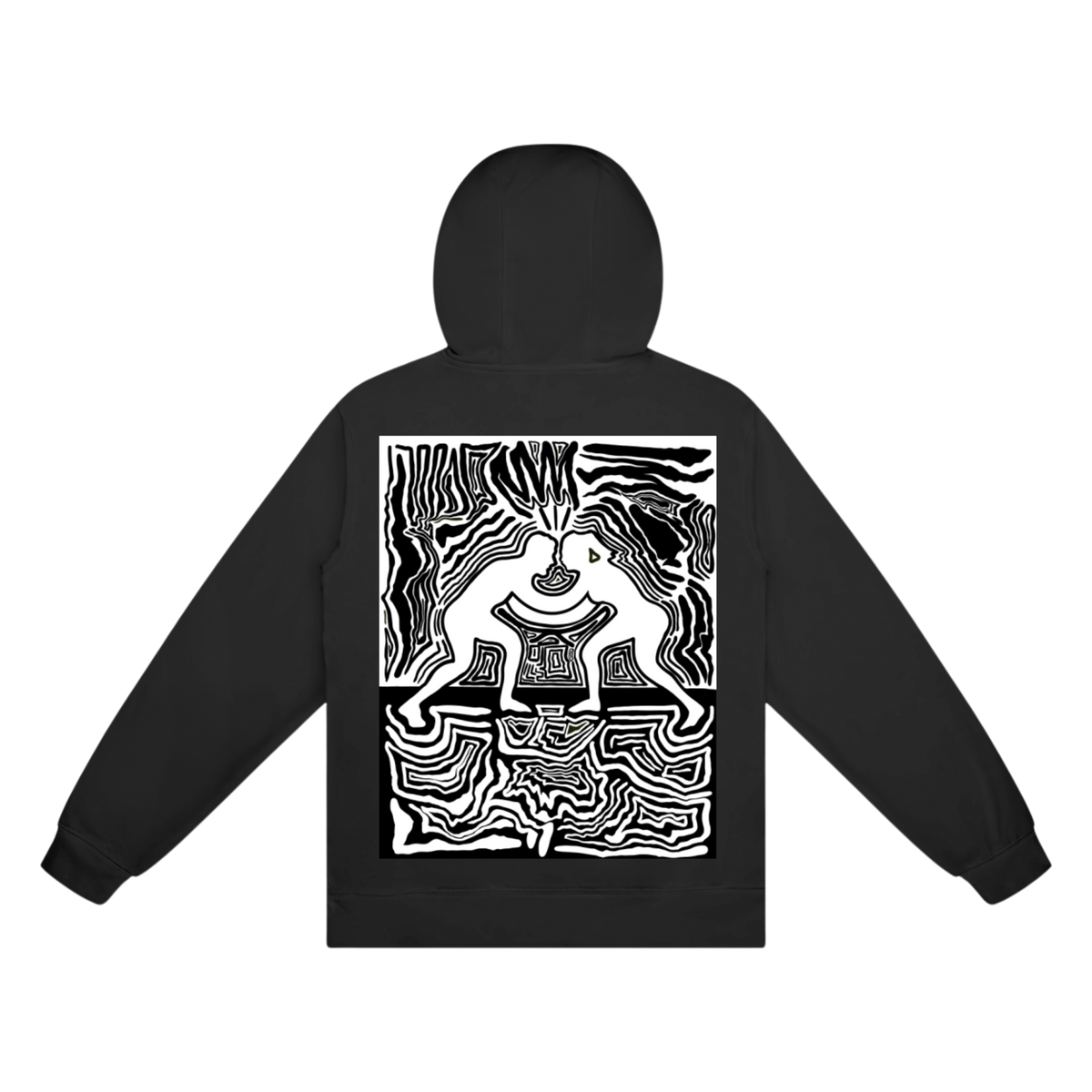 Crew Ranked Hoodie White-280GSM-100%Cotton