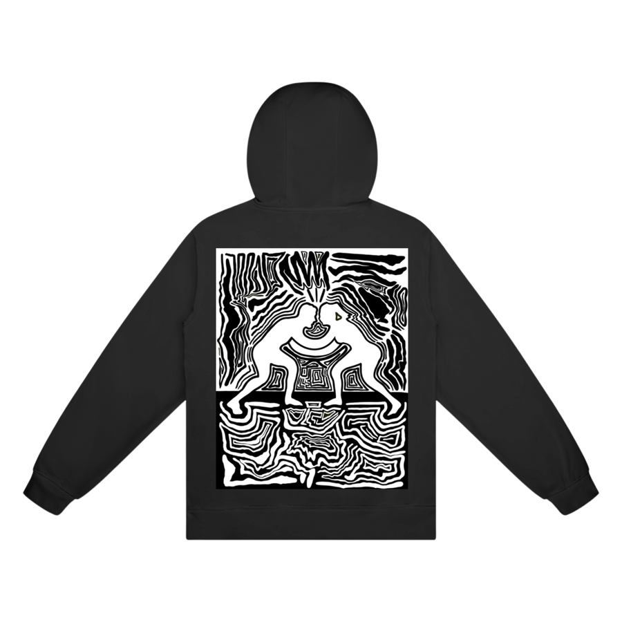 Crew Ranked Hoodie White-280GSM-100%Cotton