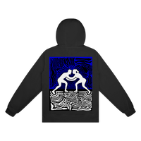 Crew Ranked Hoodie Blue-280GSM-100%Cotton