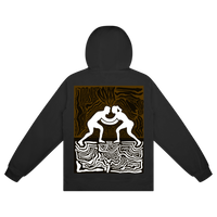 Crew Ranked Hoodie Brown-280GSM-100%Cotton